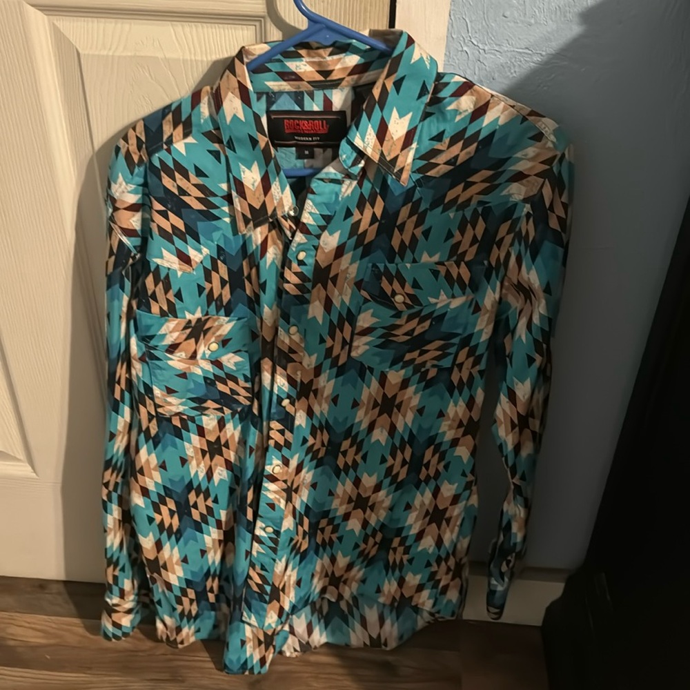 rock&roll long sleeve shirt
